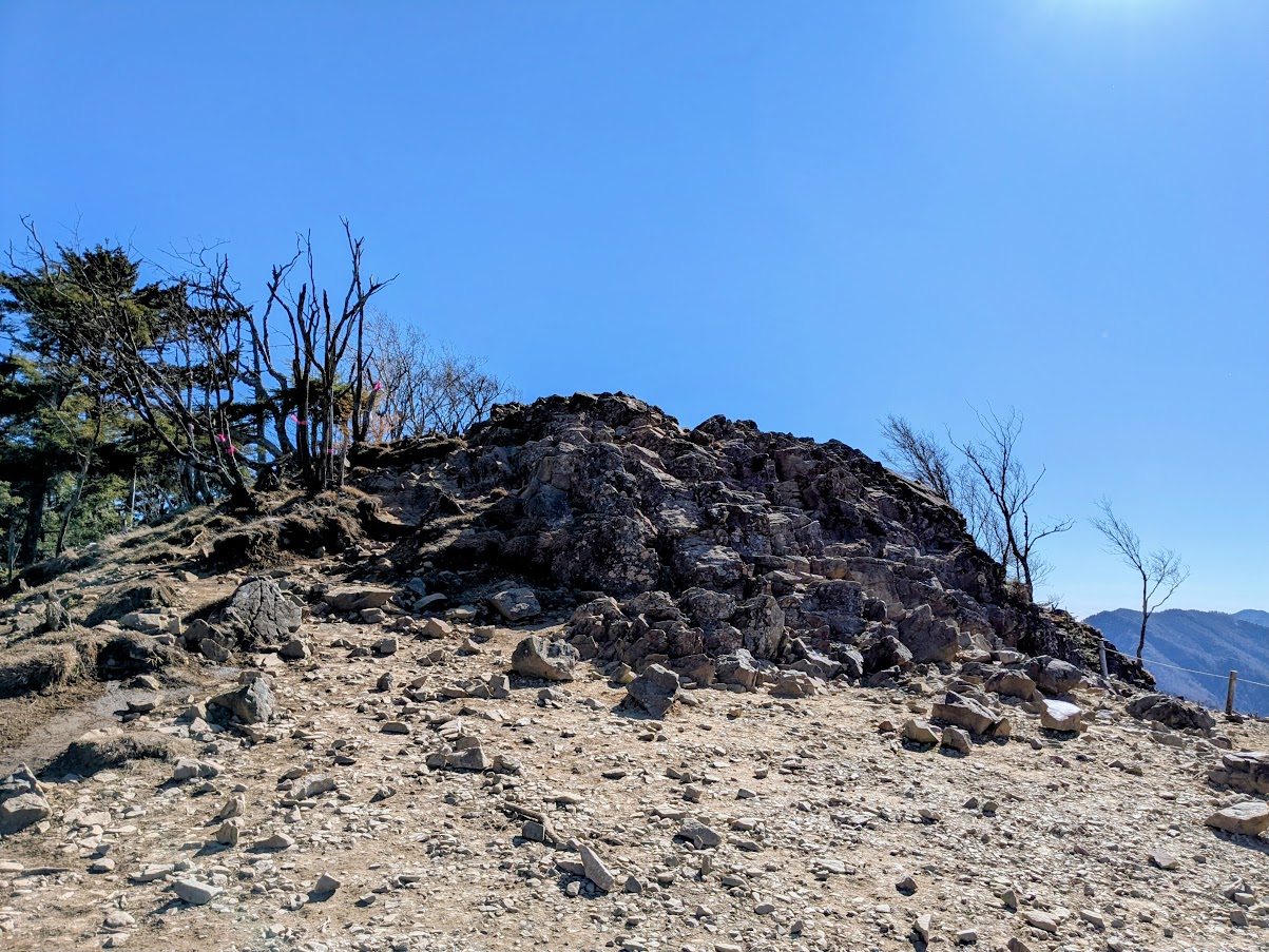 大菩薩嶺(雷岩)