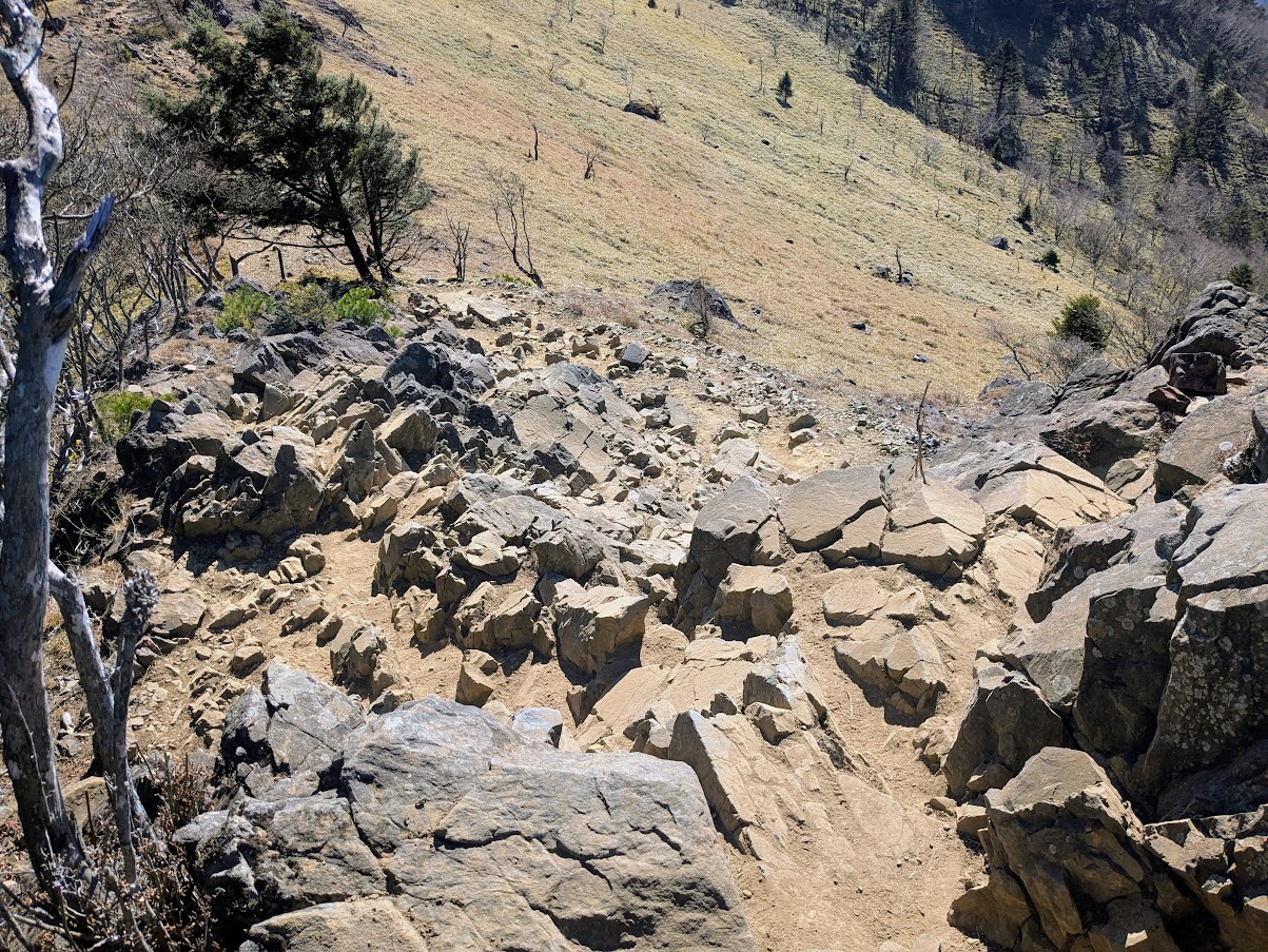 大菩薩嶺(雷岩から大菩薩峠)