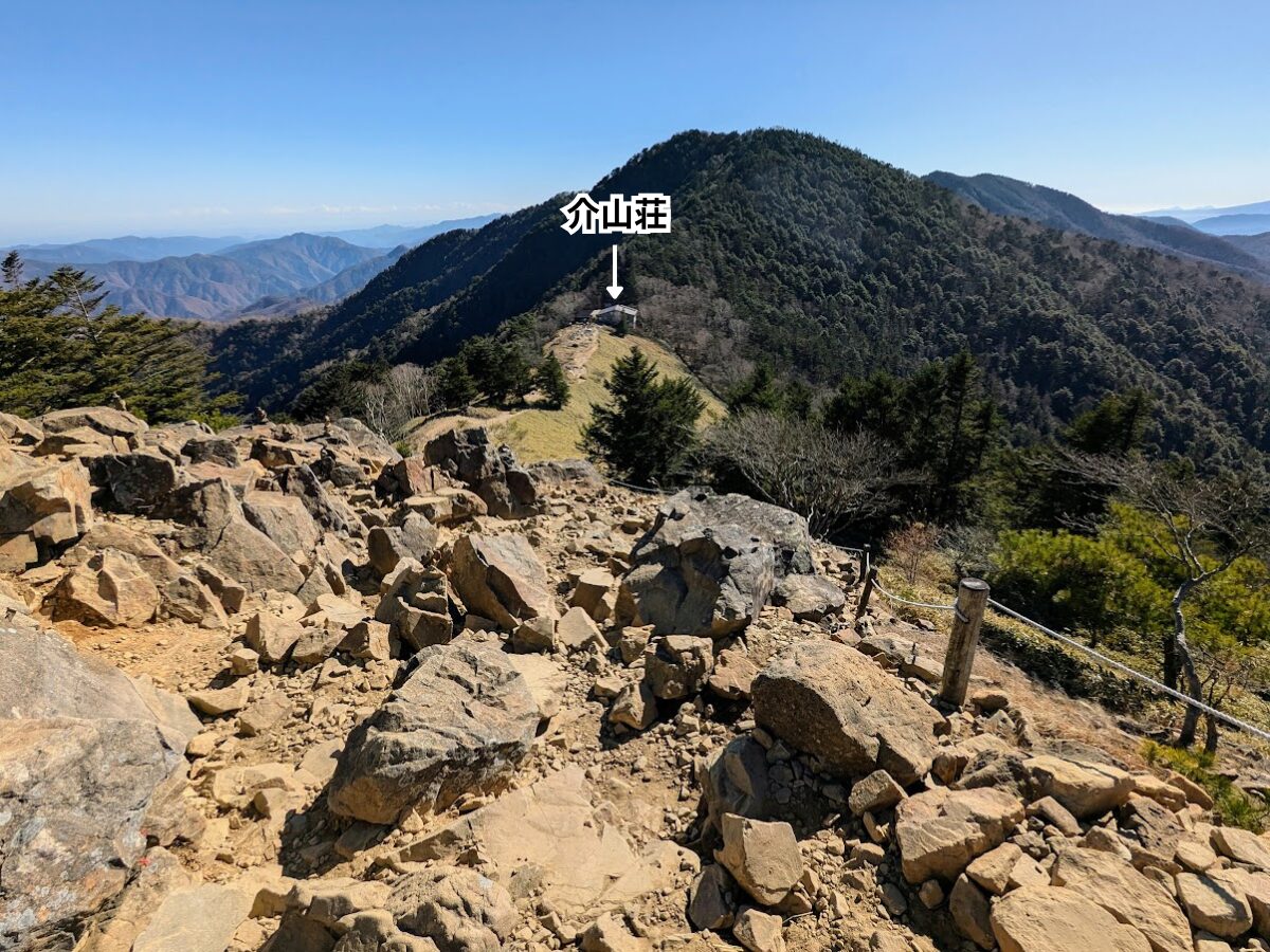 大菩薩嶺(雷岩から大菩薩峠)