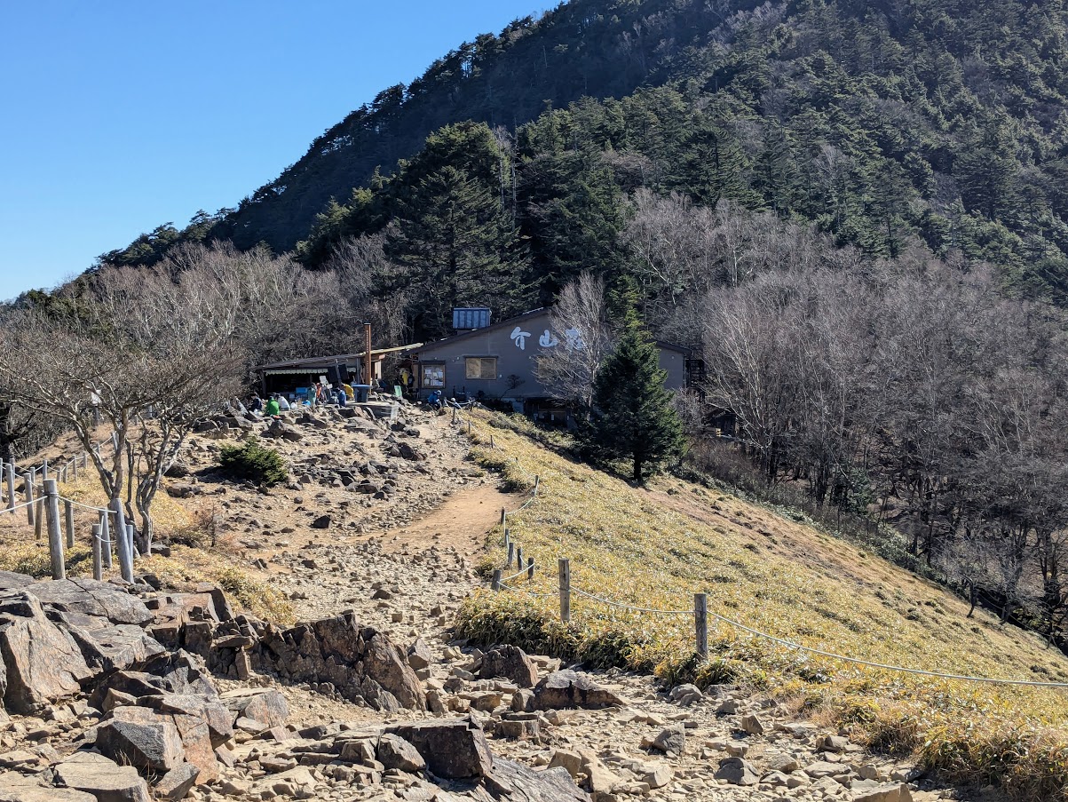 大菩薩嶺(雷岩から大菩薩峠)