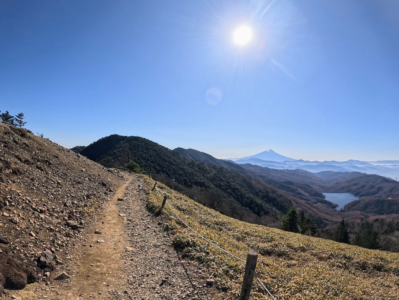 大菩薩嶺(雷岩から大菩薩峠)