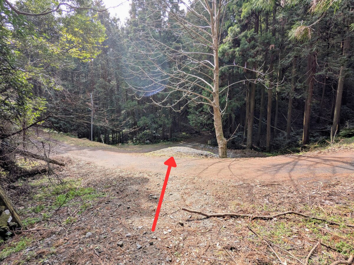 日和田山(北向地蔵から五常の滝)