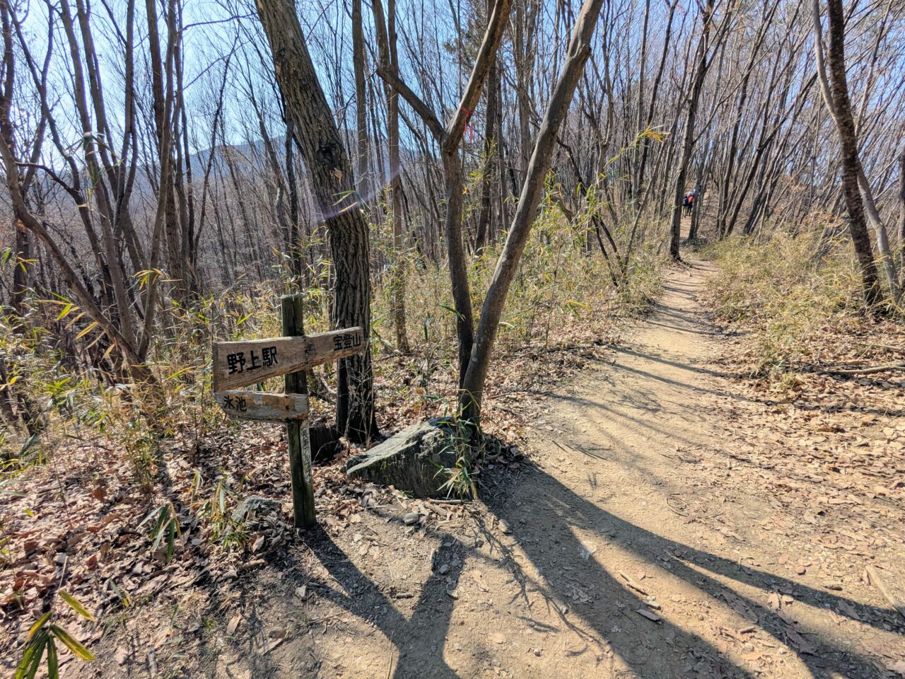 宝登山（長瀞アルプス登山口から宝登山山頂）