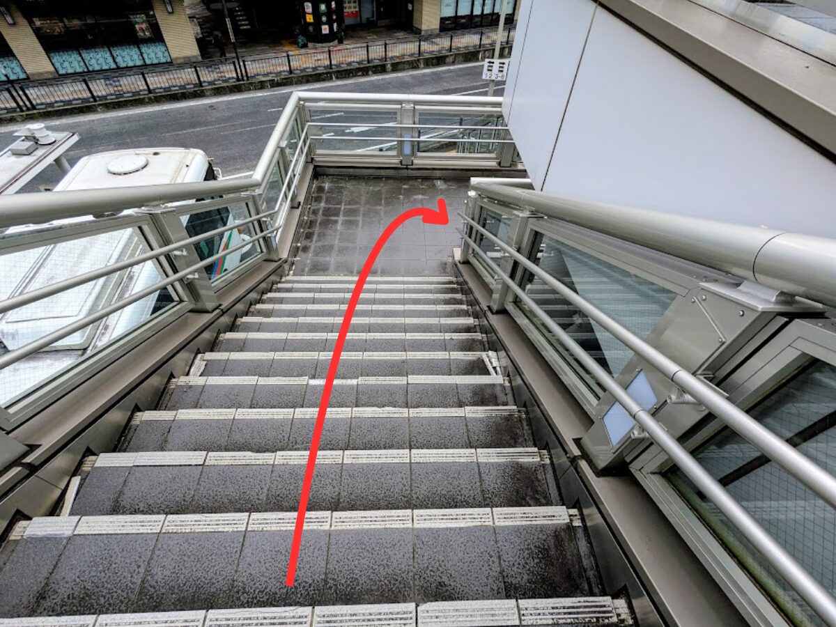 金時山へのアクセス(小田原駅からバスへの乗換)