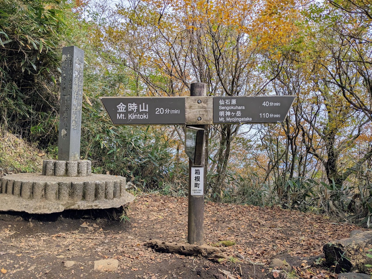 金時山(金時登山口ルート)