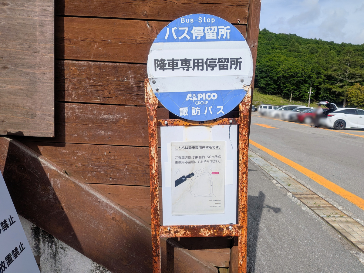 北横岳(ロープウェイ山麓駅からJR茅野駅)