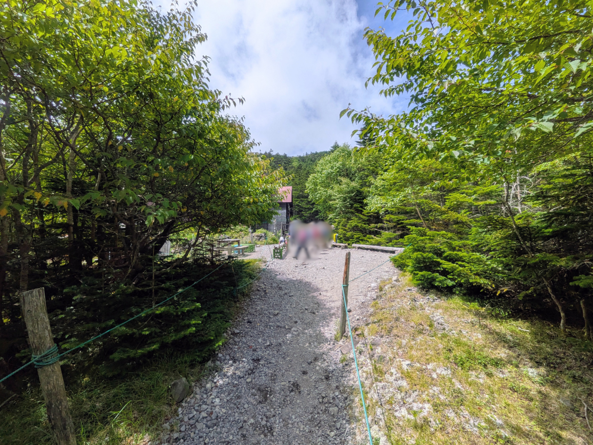 北横岳(山頂駅から北横岳山頂)