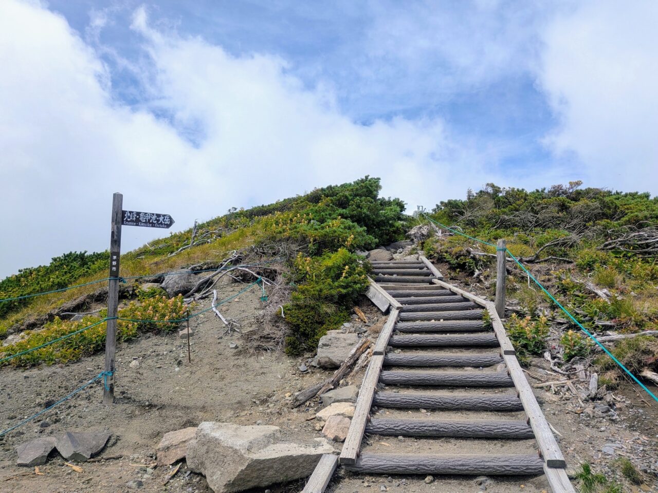 北横岳(山頂駅から北横岳山頂)
