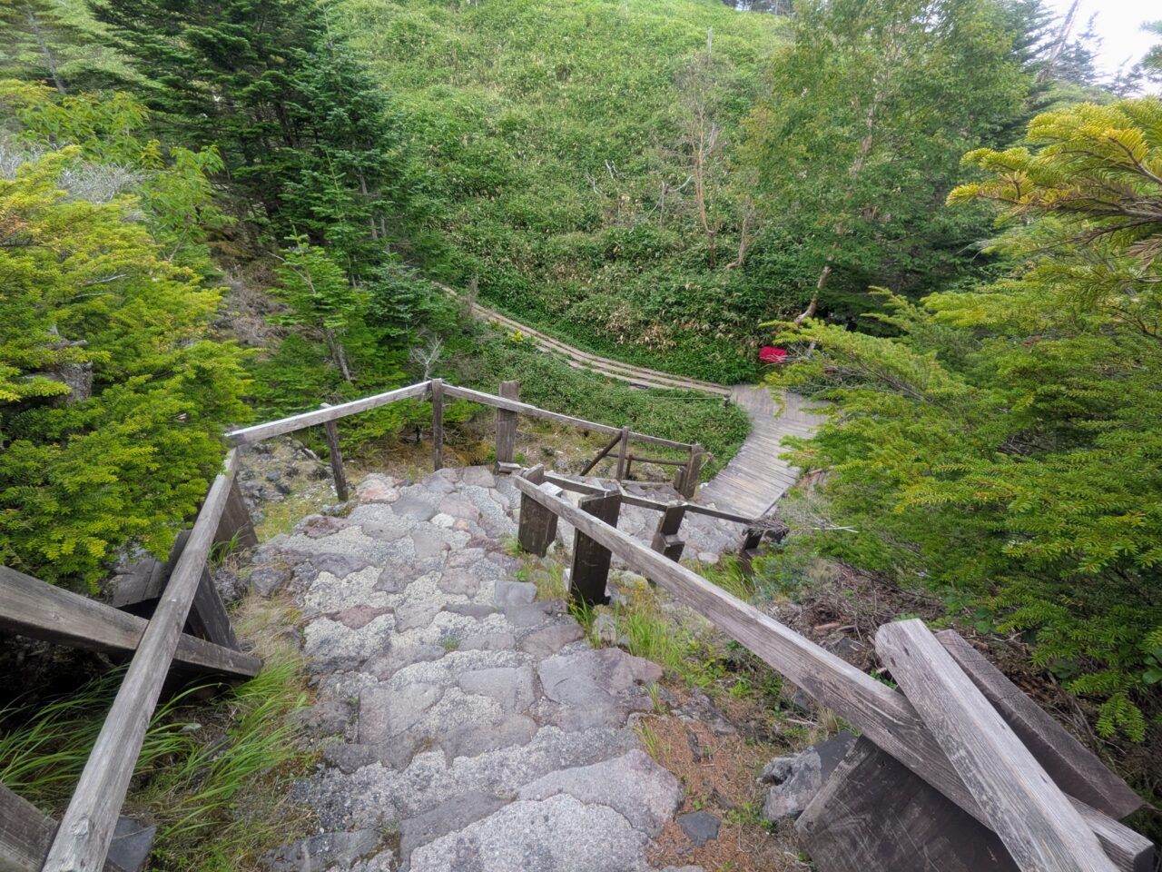 北横岳(北横岳山頂から山頂駅)