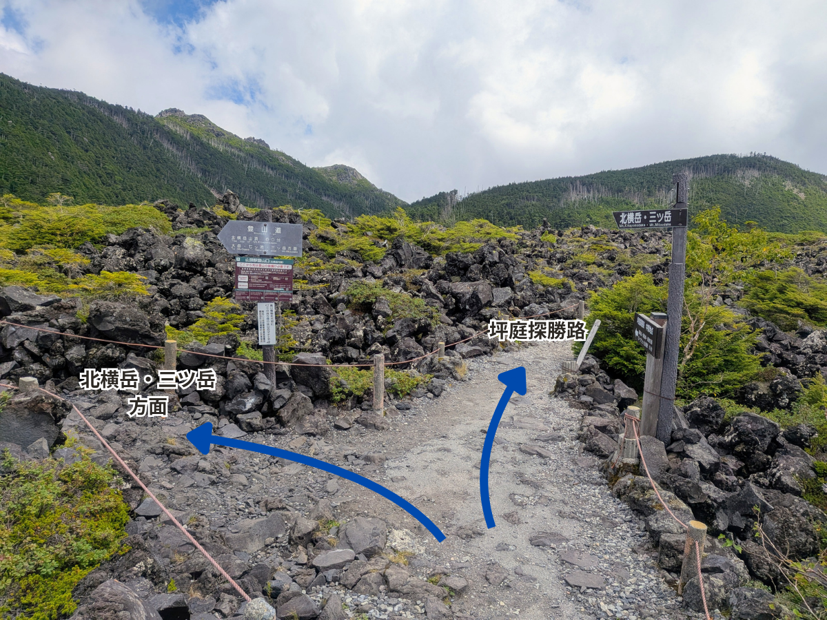 北横岳(山頂駅から北横岳山頂)