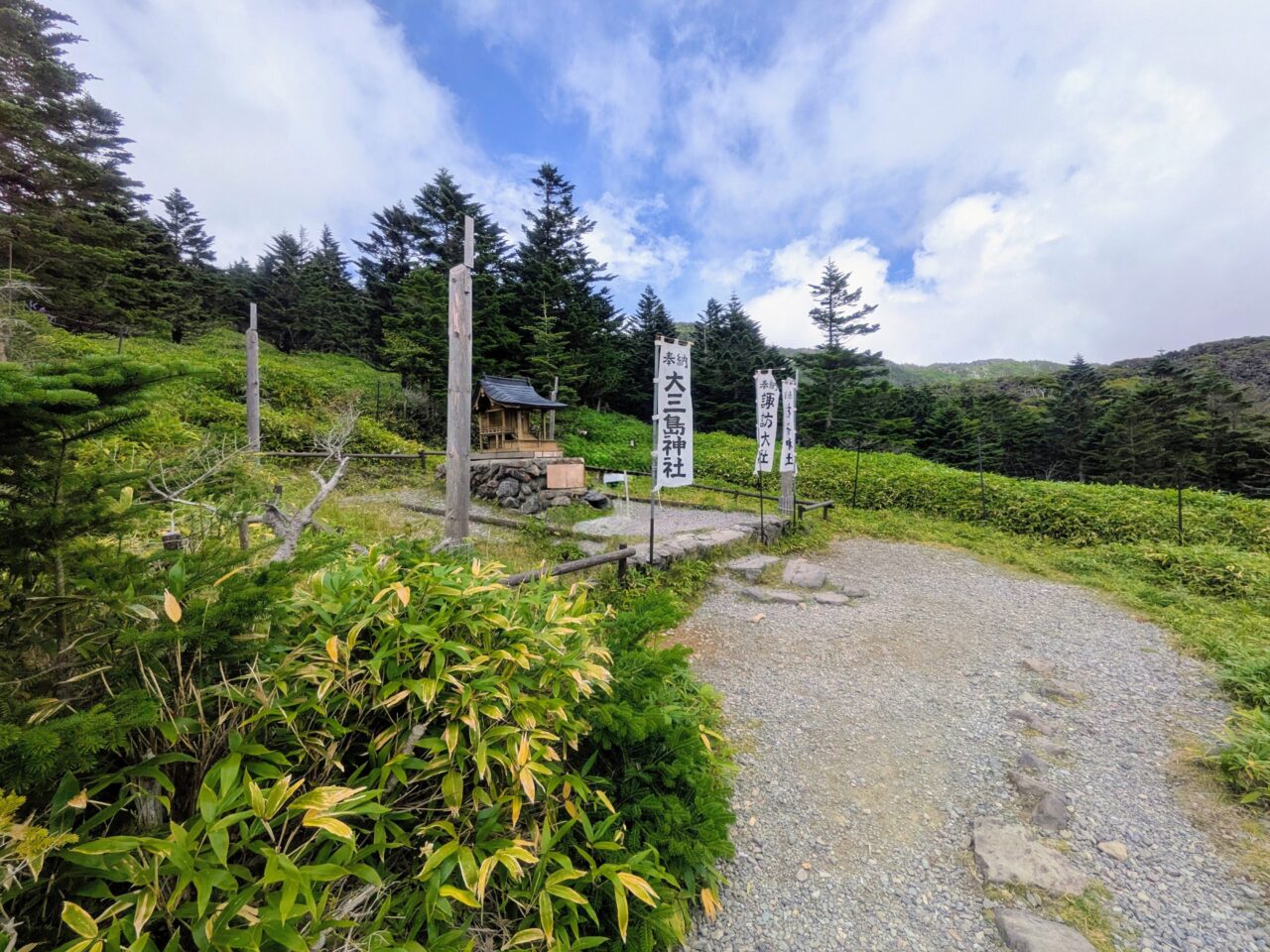 北横岳(山頂駅から北横岳山頂)