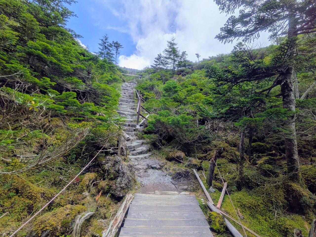 北横岳(山頂駅から北横岳山頂)