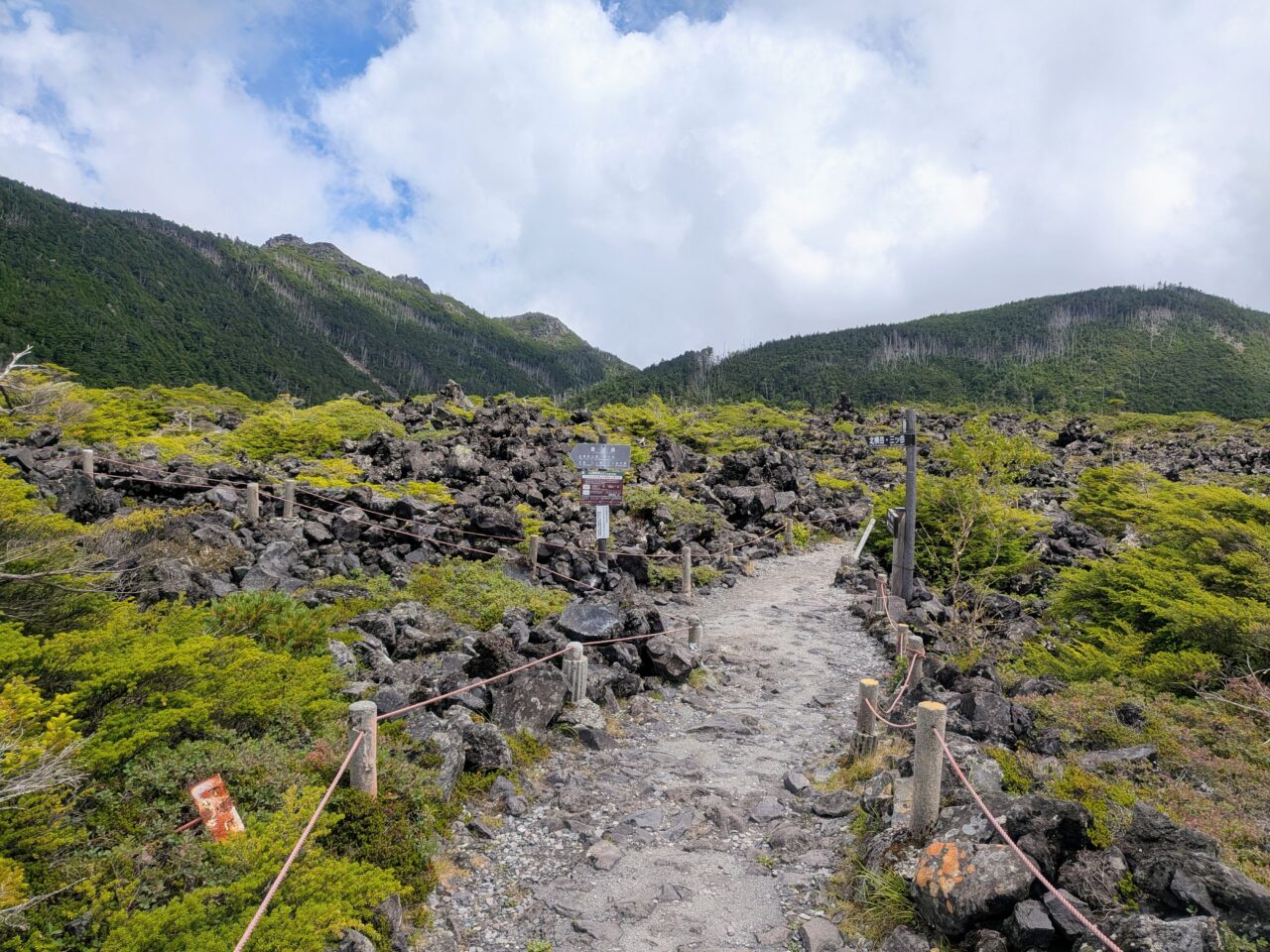 北横岳(山頂駅から北横岳山頂)