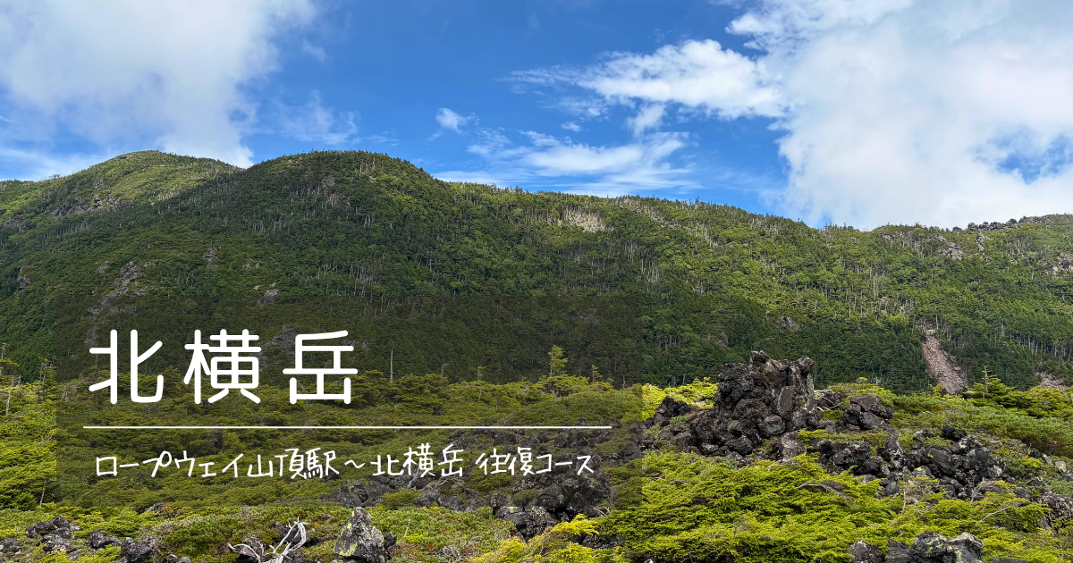 北横岳（ロープウェイ山頂駅～北横岳往復コース）