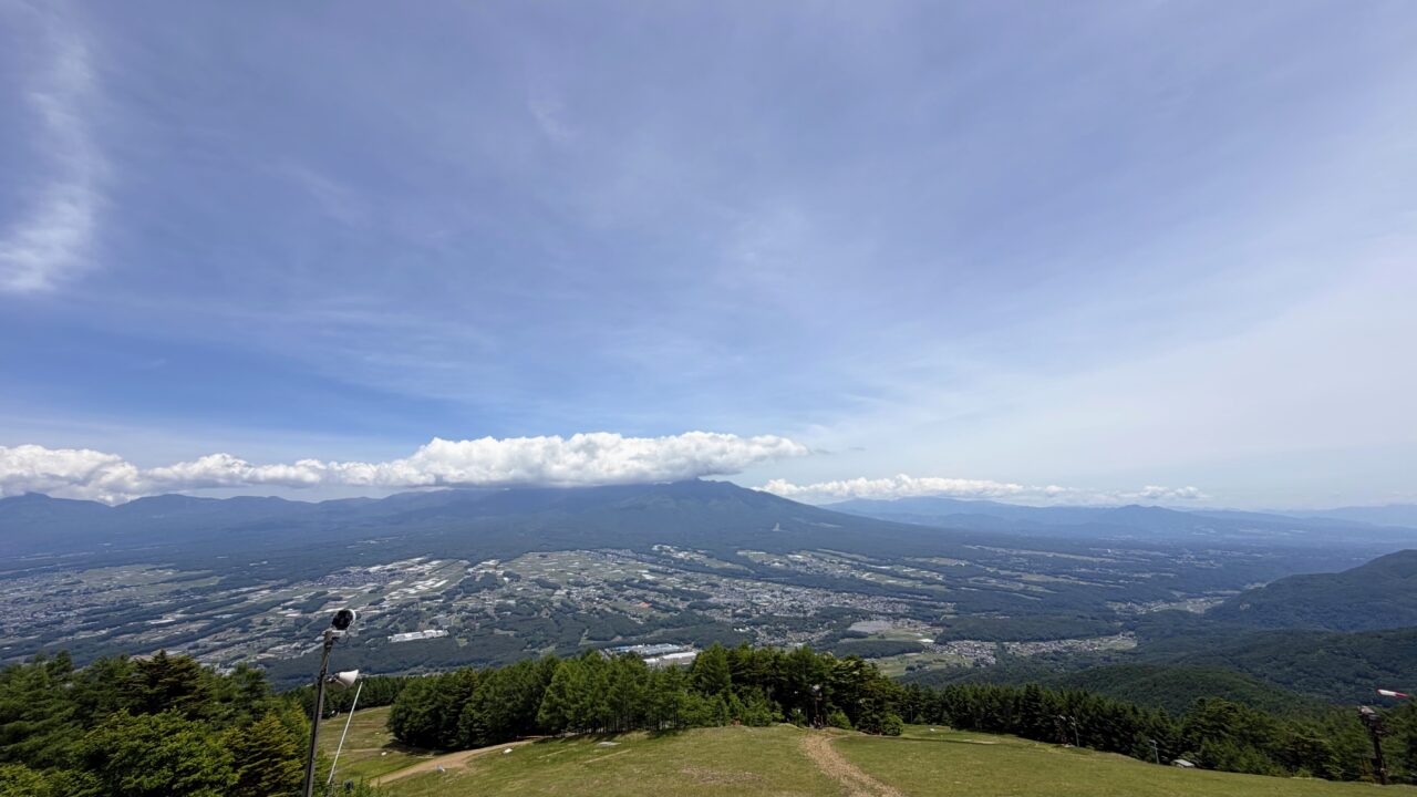 八ヶ岳展望台からの景色