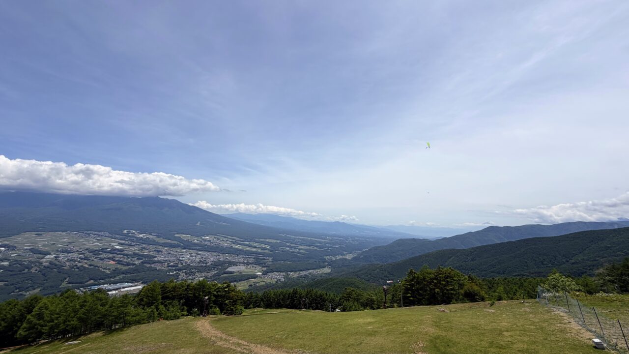 八ヶ岳展望台からの景色