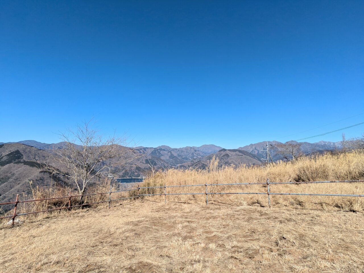大野山山頂からの景色