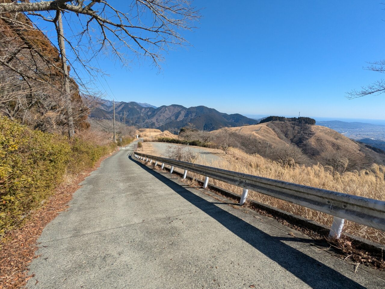 大野山（大野山山頂から山北駅）