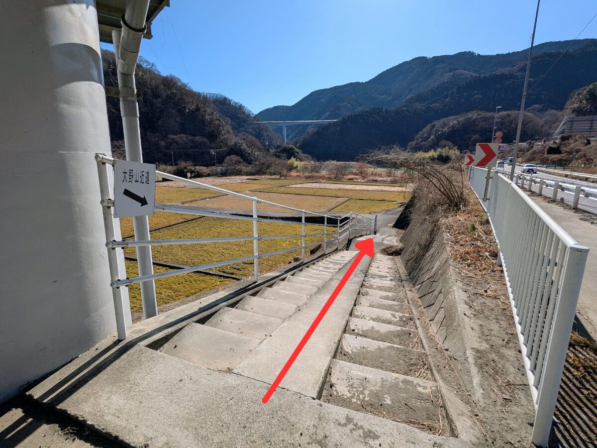 大野山（谷峨駅から大野山山頂）