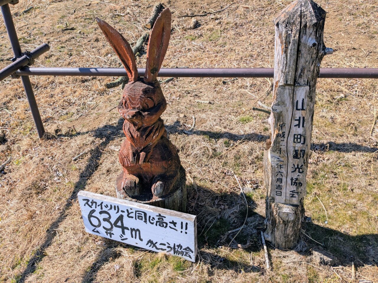 大野山のチェンソーアート