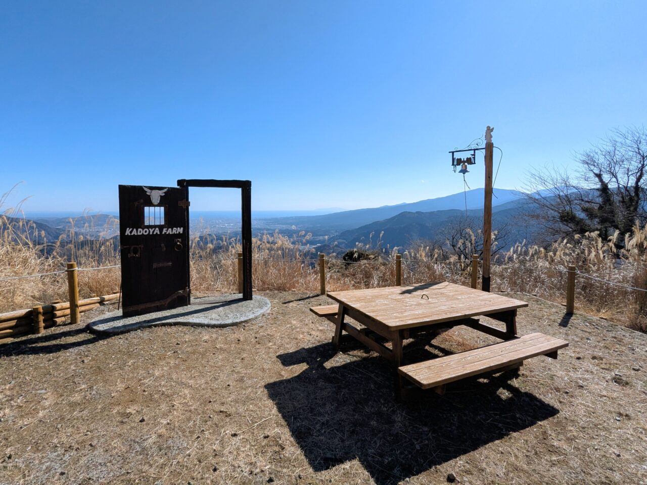 大野山（大野山山頂から山北駅）