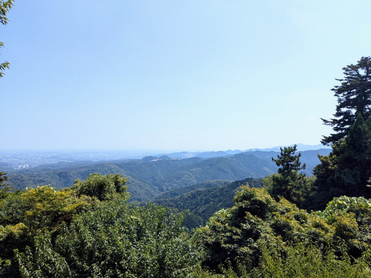 高尾山かすみ台展望台