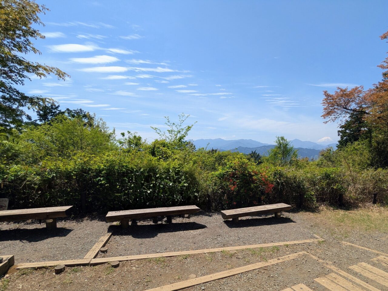 もみじ台からの景色