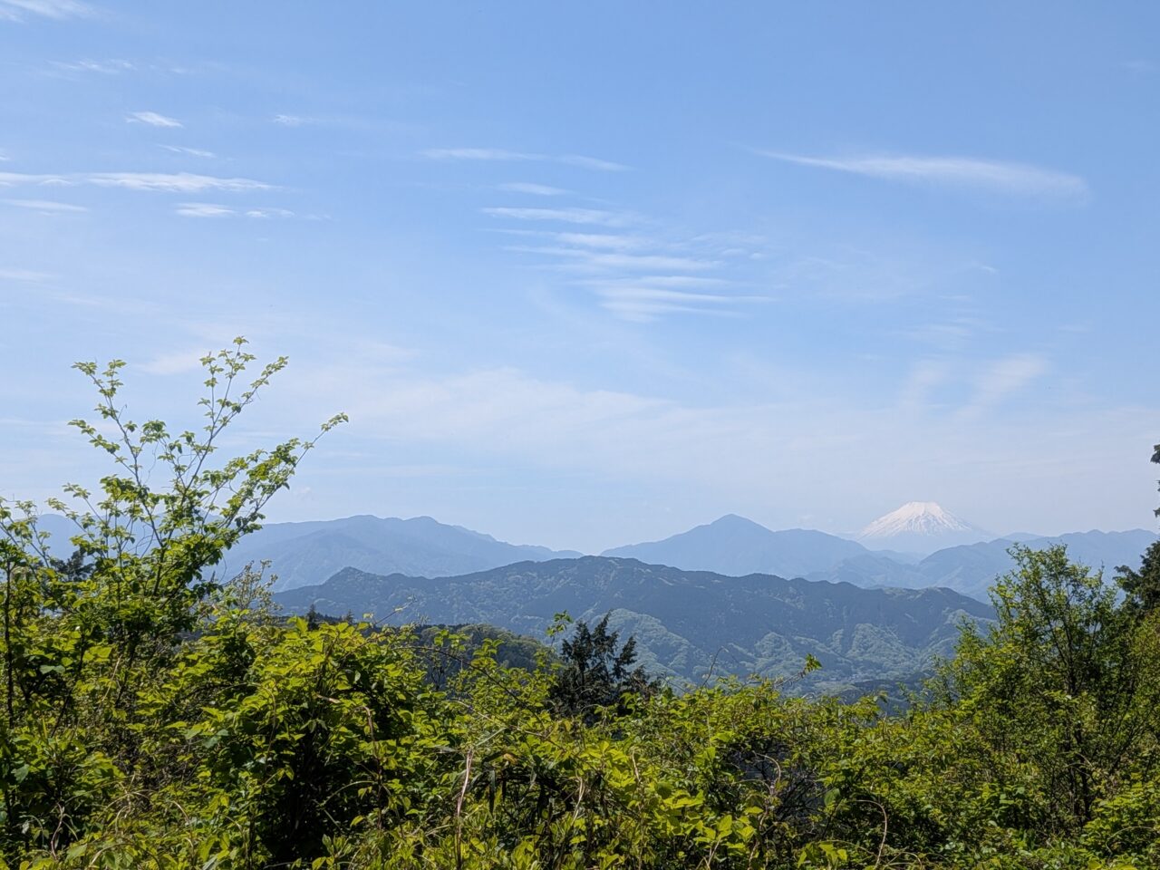 もみじ台からの景色