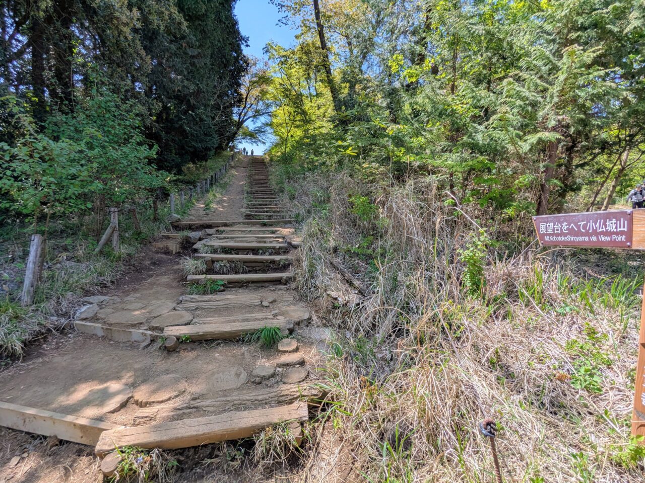 高尾山（高尾山山頂から小仏城山）