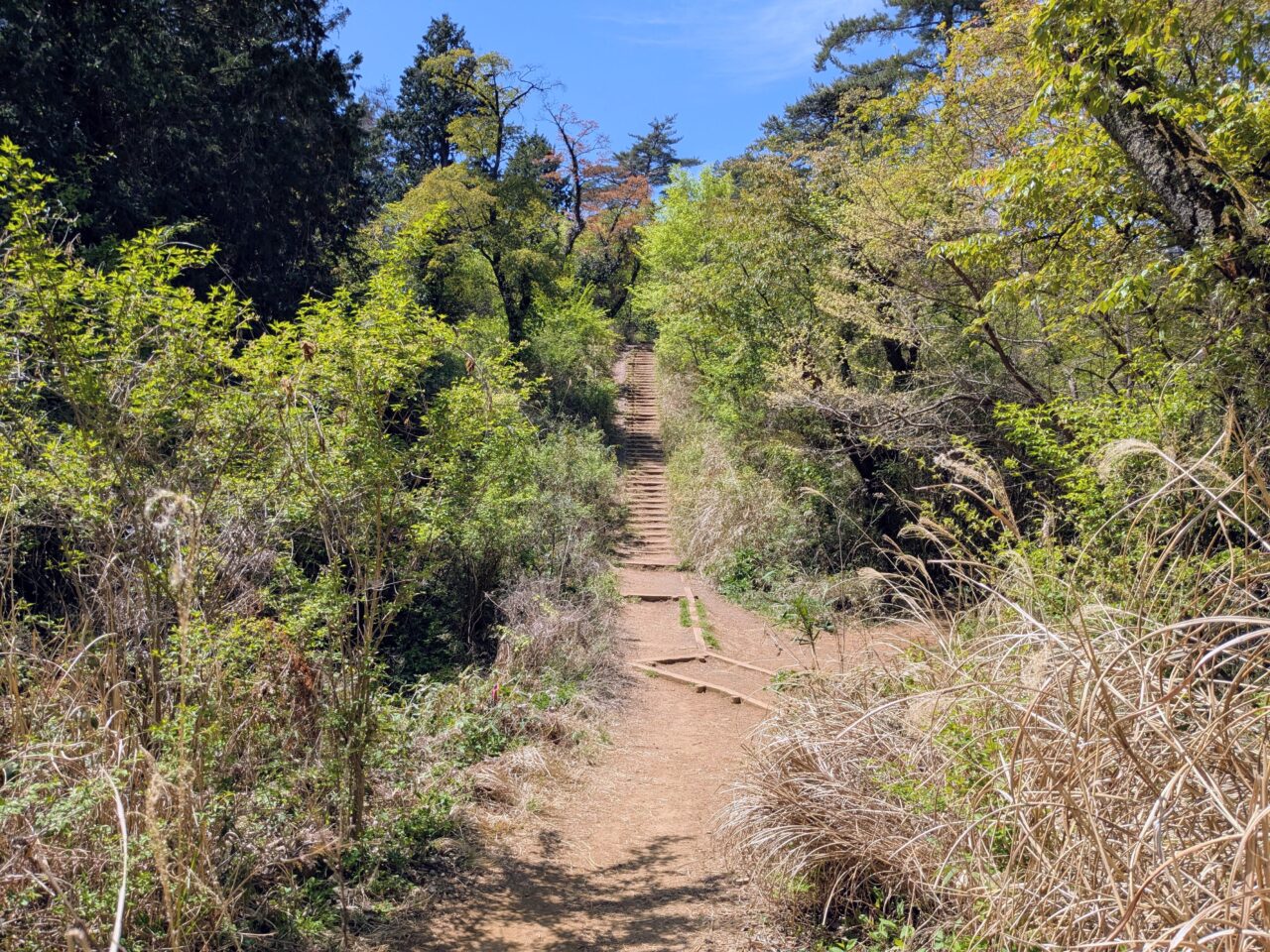 高尾山（高尾山山頂から小仏城山）