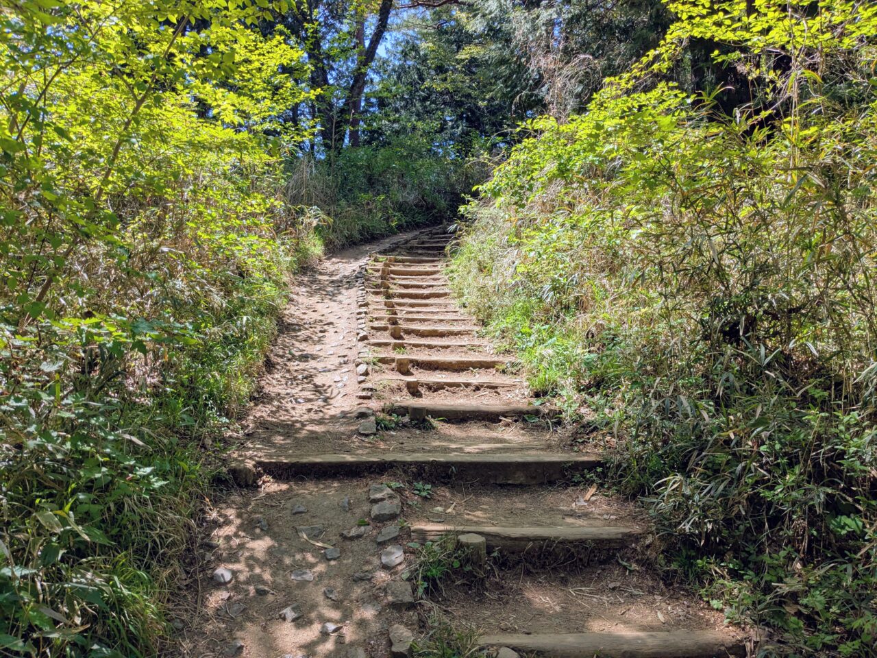 高尾山（高尾山山頂から小仏城山）