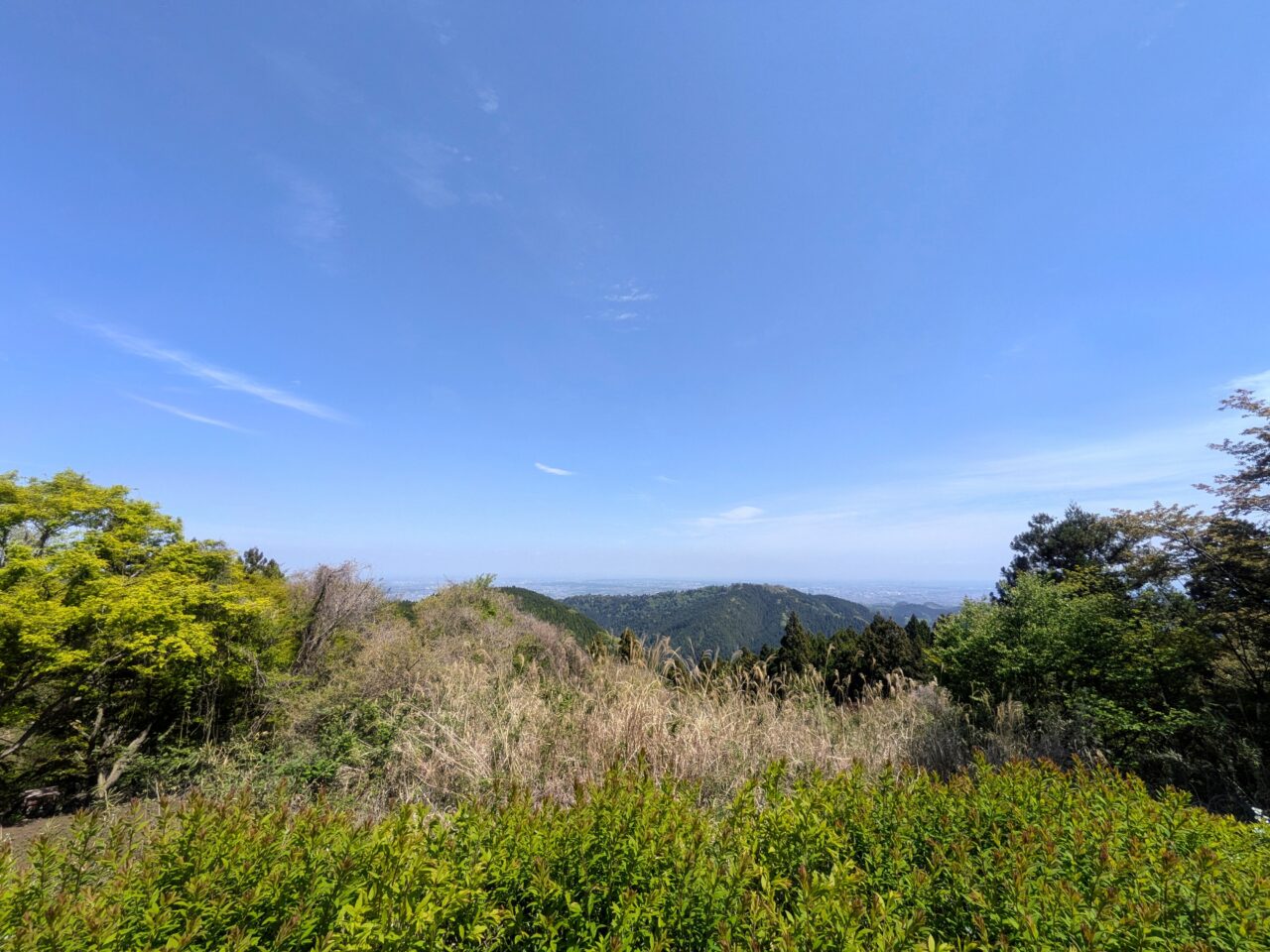 小仏城山山頂からの景色
