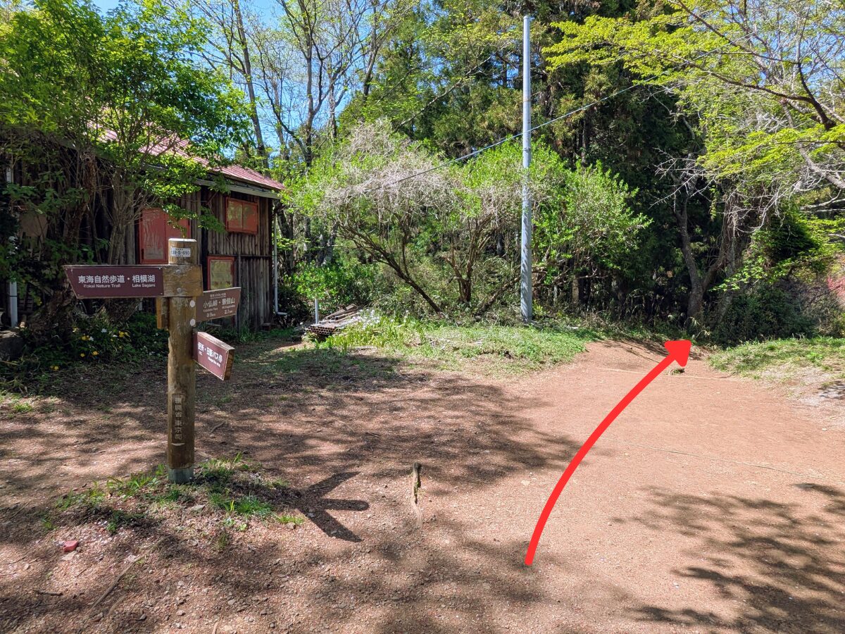 高尾山（小仏城山山頂から小仏バス停）